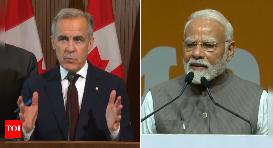 G7 शिखर सम्मेलन: मार्क कार्नी ने पूछा कि पीएम मोदी को क्यों आमंत्रित किया गया था; यहाँ बताया गया है कि कैसे कनाडाई पीएम ने जवाब दिया | भारत समाचार G7 शिखर सम्मेलन: मार्क कार्नी ने पूछा कि पीएम मोदी को क्यों आमंत्रित किया गया था; यहाँ बताया गया है कि कैसे कनाडाई पीएम ने जवाब दिया | भारत समाचार