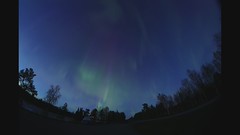 मुओनियो में नॉर्दर्न लाइट्स