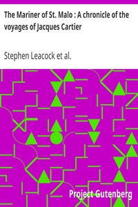 सेंट मालो का मेरिनर: लीकॉक द्वारा जैक्स कार्टियर की यात्राओं का एक इतिहास