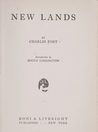 चार्ल्स फोर्ट द्वारा नई भूमि